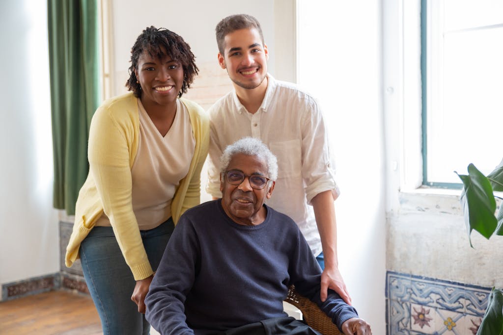 People Smiling Together